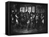 Chanteurs De Rue, C1800-1840-Theophile Steinlen-Framed Stretched Canvas