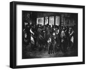 Chanteurs De Rue, C1800-1840-Theophile Steinlen-Framed Giclee Print