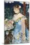 Chanteuse de cafe concert, 1879-Edouard Manet-Mounted Giclee Print