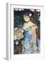 Chanteuse de cafe concert, 1879-Edouard Manet-Framed Giclee Print