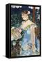 Chanteuse de cafe concert, 1879-Edouard Manet-Framed Stretched Canvas