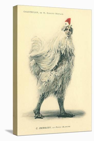 Chanticleer, Man in Chicken Suit-null-Stretched Canvas