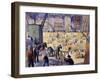 Chantier de construction-Maximilien Luce-Framed Giclee Print