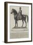 Chantrey's Statue of George Iv, Trafalgar-Square-null-Framed Giclee Print