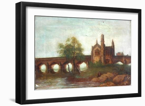 Chantry Chapel of St Mary the Virgin, Kirkgate, Wakefield, c.1850-Lizzie Ramsden-Framed Giclee Print