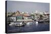 Chao Phraya River, Bangkok, Thailand, Southeast Asia, Asia-Andrew Taylor-Stretched Canvas