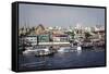 Chao Phraya River, Bangkok, Thailand, Southeast Asia, Asia-Andrew Taylor-Framed Stretched Canvas