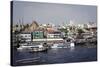 Chao Phraya River, Bangkok, Thailand, Southeast Asia, Asia-Andrew Taylor-Stretched Canvas