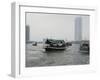 Chao Phraya River, Bangkok, Thailand, Southeast Asia-Angelo Cavalli-Framed Photographic Print