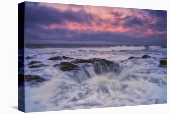 Chaos at the Well-Darren White Photography-Stretched Canvas