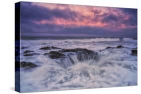 Chaos at the Well-Darren White Photography-Stretched Canvas