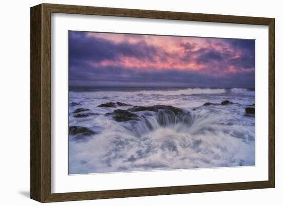 Chaos at the Well-Darren White Photography-Framed Photographic Print