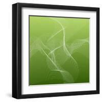 Chaos Background-AnaMarques-Framed Art Print