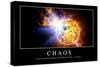 Chaos: Citation Et Affiche D'Inspiration Et Motivation-null-Stretched Canvas