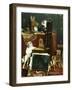 Chaos in the Studio, 1887-Charles Van Den Eycken-Framed Giclee Print