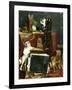 Chaos in the Studio, 1887-Charles Van Den Eycken-Framed Giclee Print