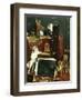 Chaos in the Studio, 1887-Charles Van Den Eycken-Framed Giclee Print