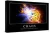 Chaos: Inspirational Quote and Motivational Poster-null-Stretched Canvas