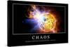 Chaos: Motivationsposter Mit Inspirierendem Zitat-null-Stretched Canvas