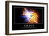 Chaos: Motivationsposter Mit Inspirierendem Zitat-null-Framed Premium Photographic Print