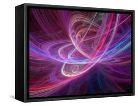 Chaos Waves, Artwork-Laguna Design-Framed Stretched Canvas