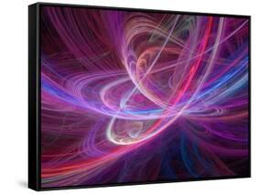 Chaos Waves, Artwork-Laguna Design-Framed Stretched Canvas