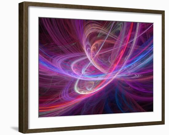 Chaos Waves, Artwork-Laguna Design-Framed Photographic Print