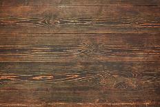 Wooden Floor Texture or Background.-chaoss-Photographic Print