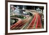 Chaotic Traffic-Koji Tajima-Framed Art Print