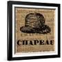 Chapeau-Lisa Ven Vertloh-Framed Art Print