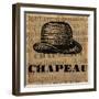 Chapeau-Lisa Ven Vertloh-Framed Art Print