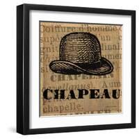 Chapeau-Lisa Ven Vertloh-Framed Art Print