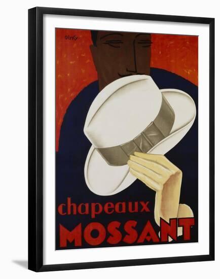 Chapeaux Mossant, 1928-Olsky-Framed Art Print