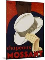 Chapeaux Mossant, 1928-Olsky-Mounted Art Print