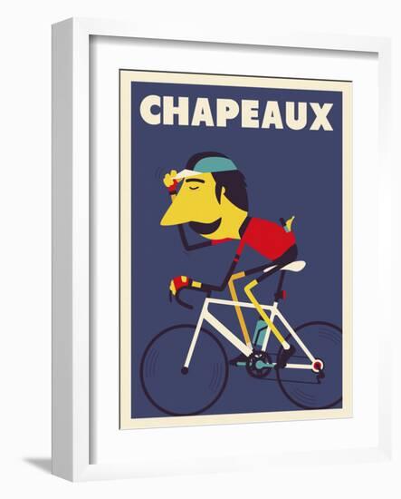 Chapeaux-Spencer Wilson-Framed Art Print