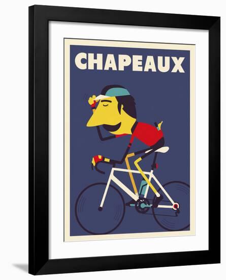 Chapeaux-Spencer Wilson-Framed Art Print