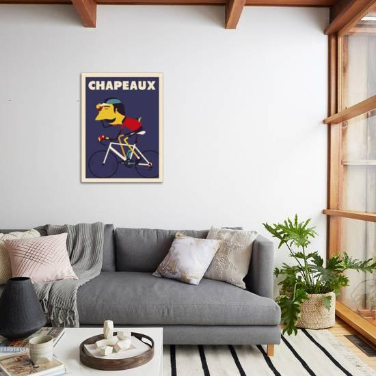 Chapeaux' Stretched Canvas Print - Spencer Wilson | AllPosters.com