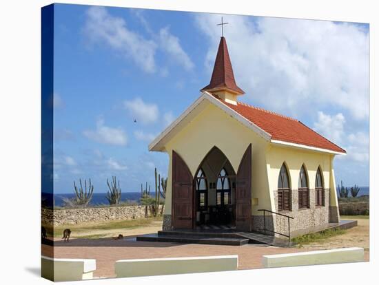Chapel Alto Vista, Aruba, ABC Islands-alfotokunst-Stretched Canvas