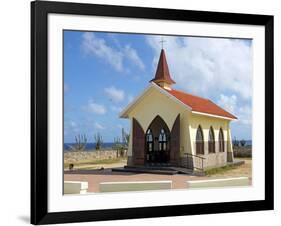 Chapel Alto Vista, Aruba, ABC Islands-alfotokunst-Framed Photographic Print