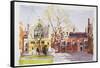 Chapel and Hall, Lincoln's Inn-Annabel Wilson-Framed Stretched Canvas