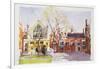 Chapel and Hall, Lincoln's Inn-Annabel Wilson-Framed Giclee Print