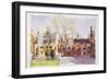 Chapel and Hall, Lincoln's Inn-Annabel Wilson-Framed Giclee Print