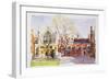 Chapel and Hall, Lincoln's Inn-Annabel Wilson-Framed Giclee Print