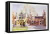 Chapel and Hall, Lincoln's Inn-Annabel Wilson-Framed Stretched Canvas