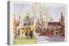 Chapel and Hall, Lincoln's Inn-Annabel Wilson-Stretched Canvas