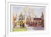 Chapel and Hall, Lincoln's Inn-Annabel Wilson-Framed Giclee Print