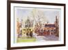 Chapel and Hall, Lincoln's Inn-Annabel Wilson-Framed Giclee Print