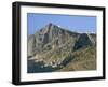 Chapel and Khora, Main Village Perched on Edge of Cliffs, Folegandros, Cyclades, Greece-Richard Ashworth-Framed Photographic Print