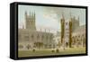 Chapel and Library, Magdalen College - Oxford-English School-Framed Stretched Canvas