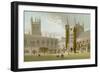 Chapel and Library, Magdalen College - Oxford-English School-Framed Giclee Print